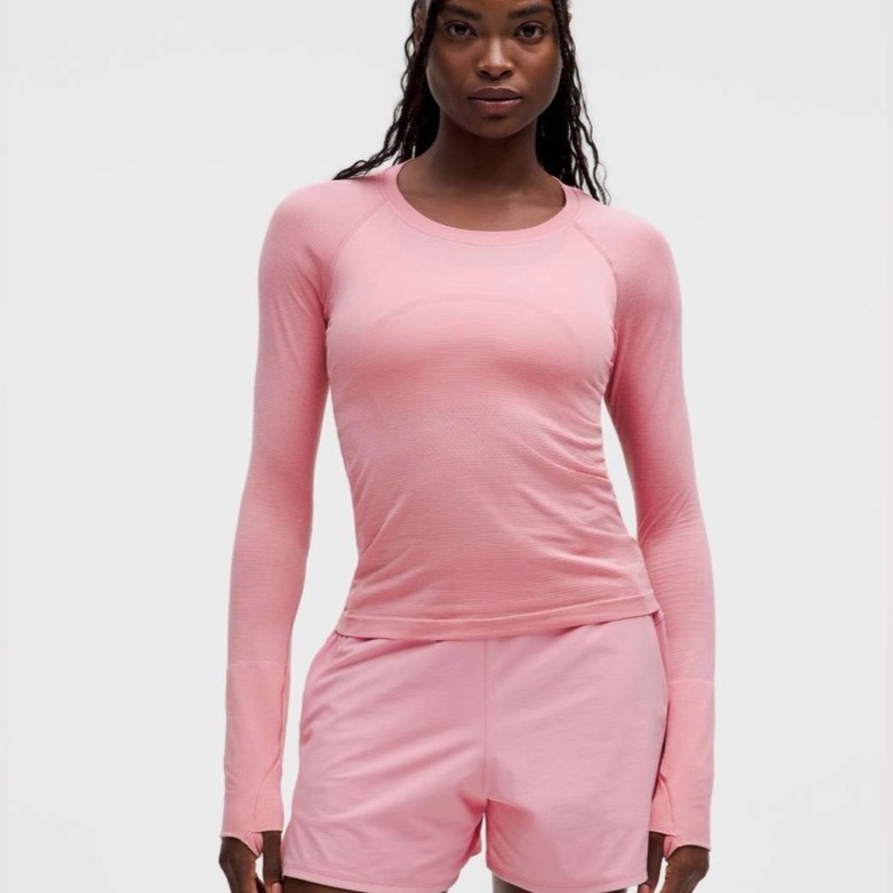 Lululemon Swiftly Tech Long Sleeve 2.0 Race Pink Tide